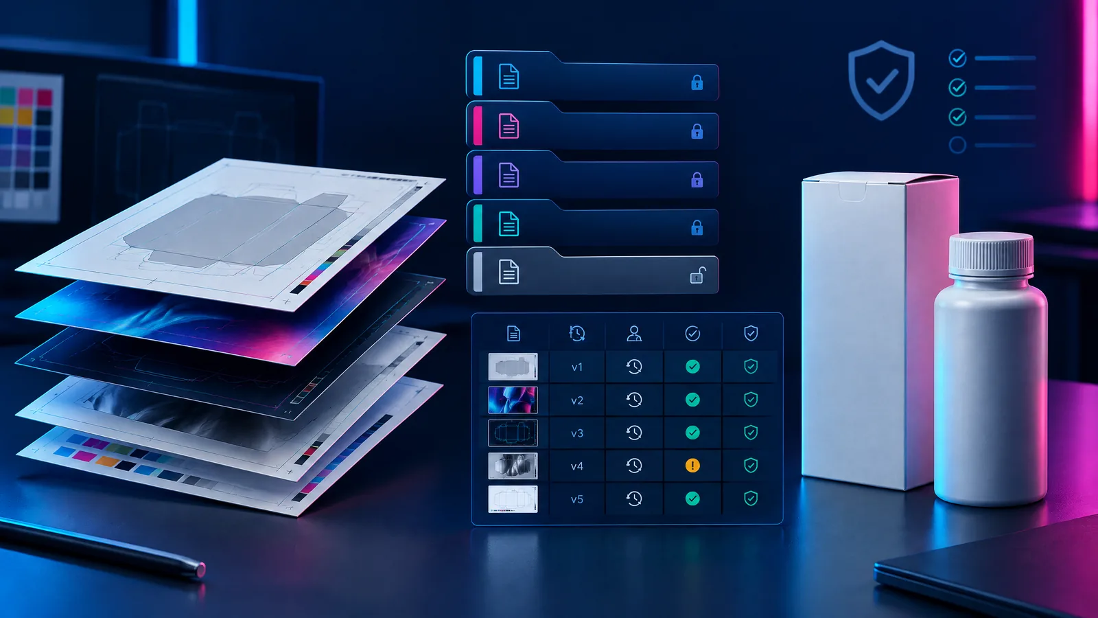 Illustrative B2B vapor hardware planning visual for A B2B Buyer’s Version-Control Checklist for Private-Label Packaging Files.