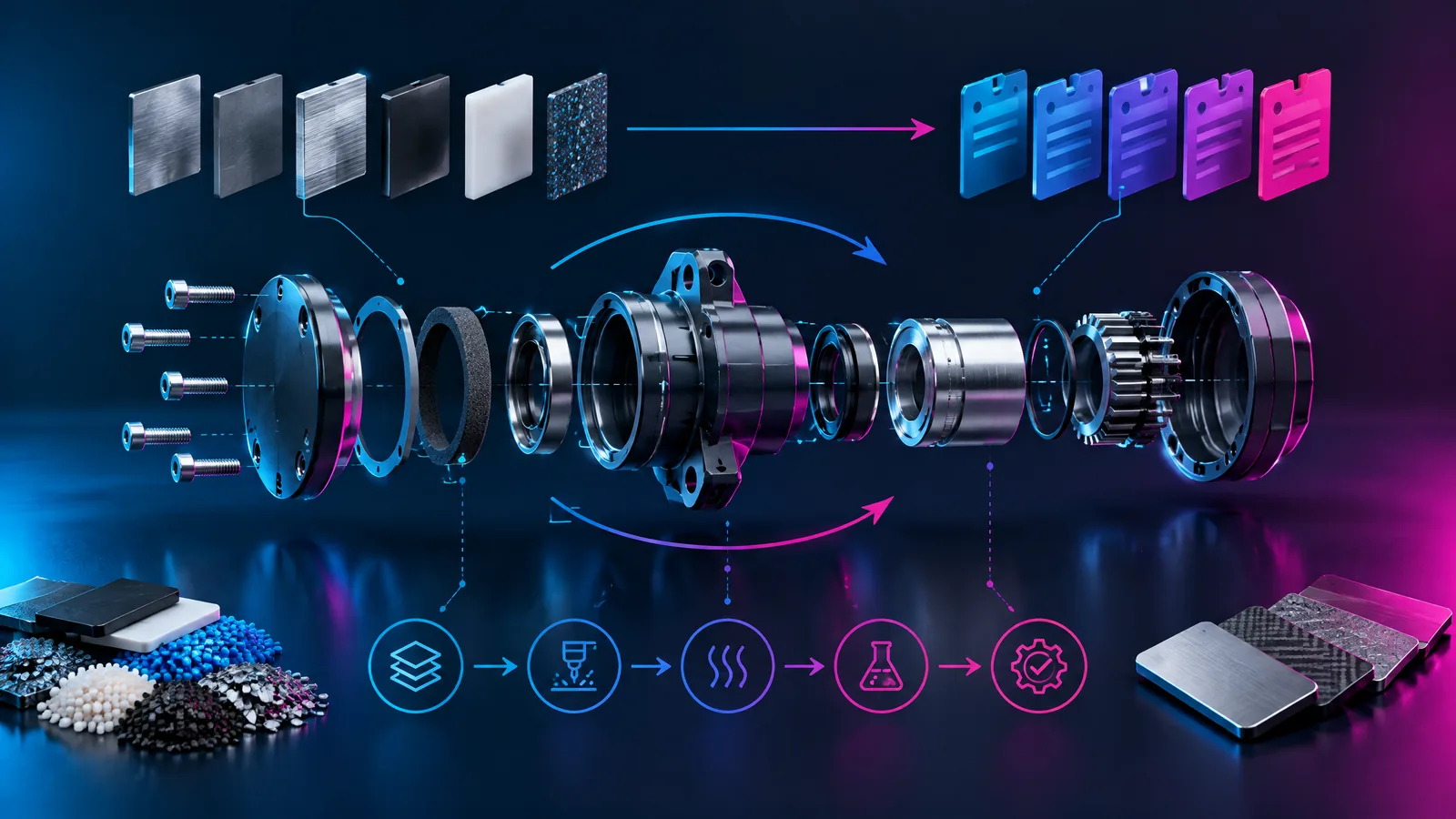 Illustrative B2B vapor hardware planning visual for A Buyer’s Checklist for Component and Material Change Notifications.