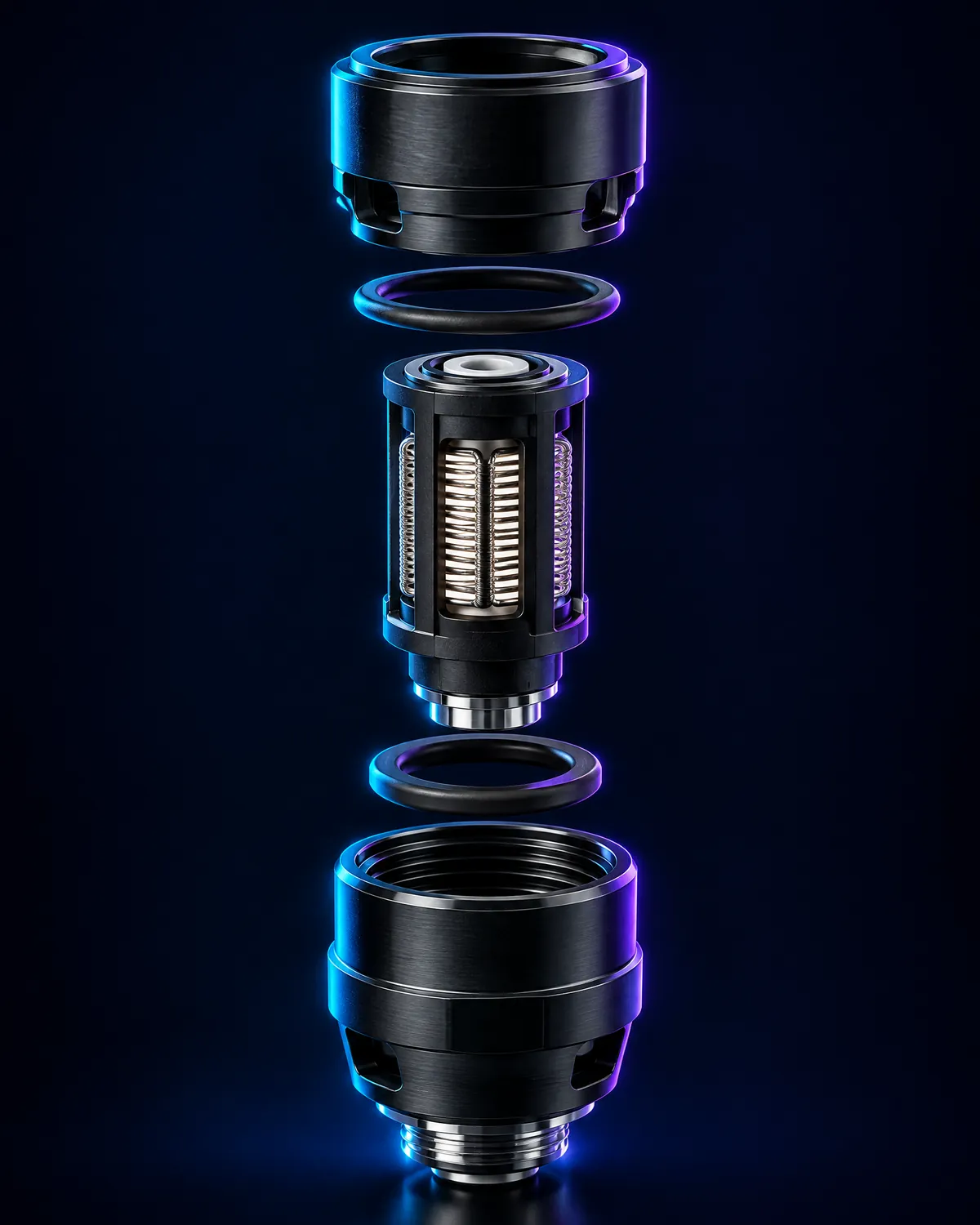 Resistance-heating reference original unbranded concept render
